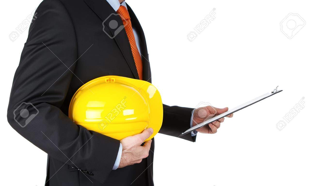 12538663-ingenieur-lektüre-notizen-isoliert-auf-weißem-hintergrund