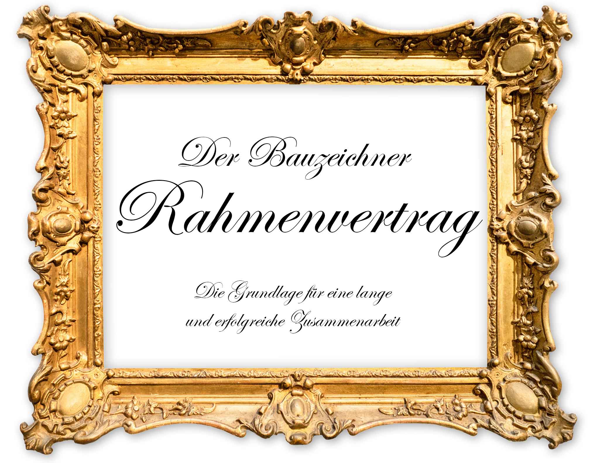 BAuzeichner-Rahmenvertrag